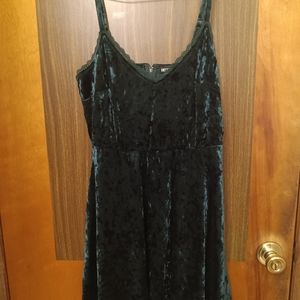 velvet hot topic dress